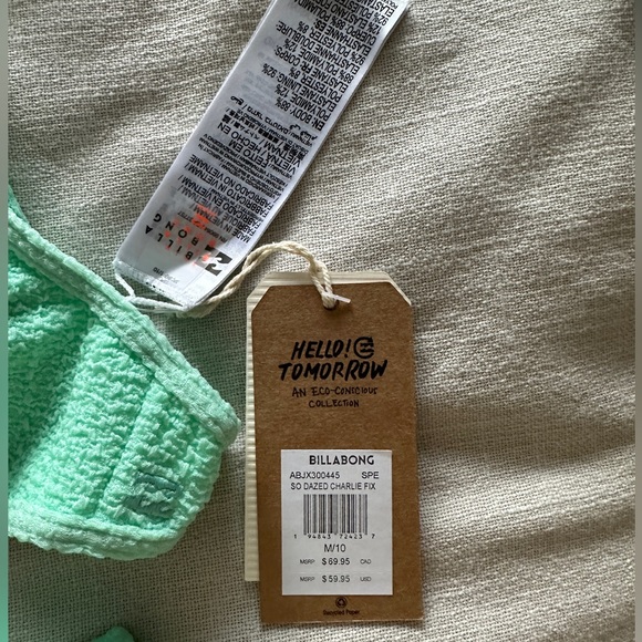 Billabong So Dazed Charlie Fixed Triangle Top + Maui Rider High-Waisted Bottoms - Picture 6 of 6